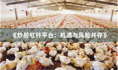 《炒股杠桿平臺：機遇與風險并存》